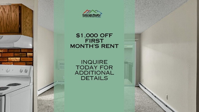 Building Photo - $1,245.95 - 2 Bed, 1 Bath Apartment in Co Springs with Pool and Clubhouse Access! Unit Apt 23