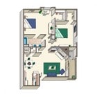 2BR/1BA