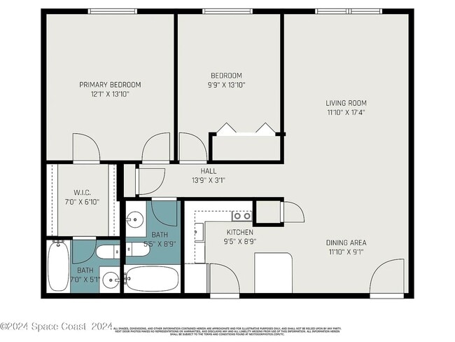 Floor Plan. - 230 Columbia Dr Unit 318