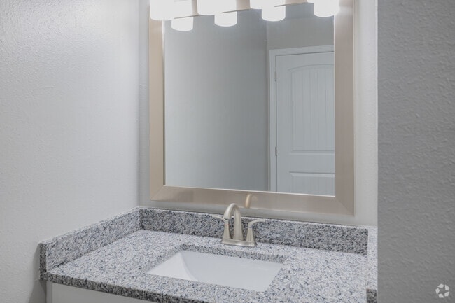 3BR, 2BA With Sunroom - 1,456SF - Primary Bathroom Vanity