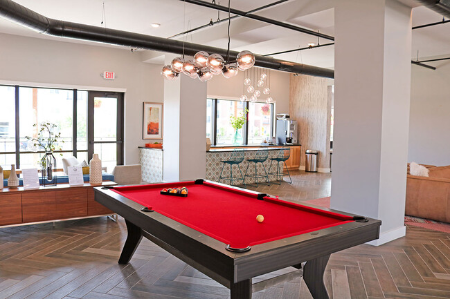 Coffee Bar and Pool Table - The Quarters Bloomington Rental
