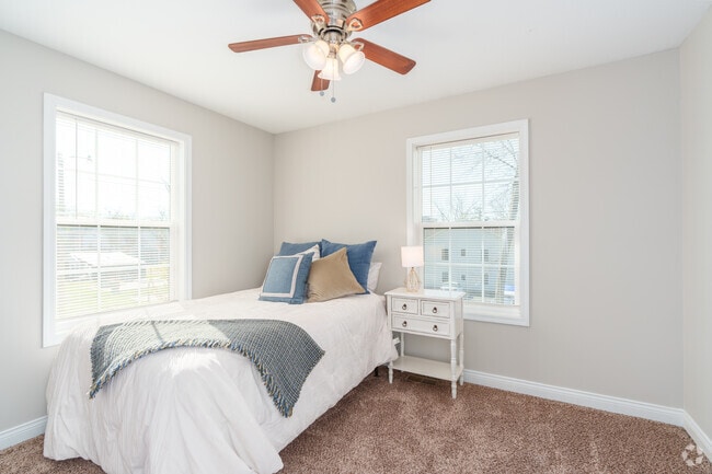 3BR, 2.5BA - 1,480SF - Bedroom