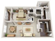 1BR/1BA