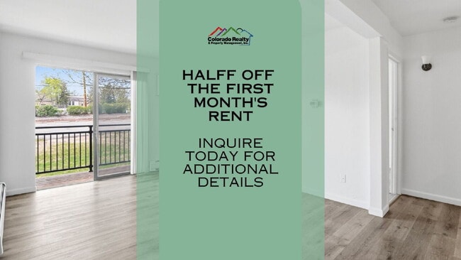 Building Photo - $1,140.95 with Half Off The First Month's Rent, 1 Bed - 1 Bath, Condo in Denver with Easy Access ... Unit A12