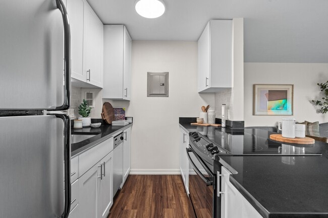 Modern Kitchen at Skye Apartments in Seattle, WA 98121