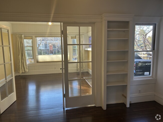 View into bedroom from living room - 2315 Ward St Unit 2315 Ward Street Rental