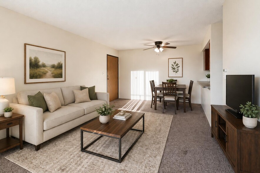 Furnished Living Room