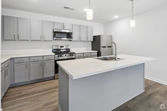 2BR, 2BA - 1,089SF - Kitchen