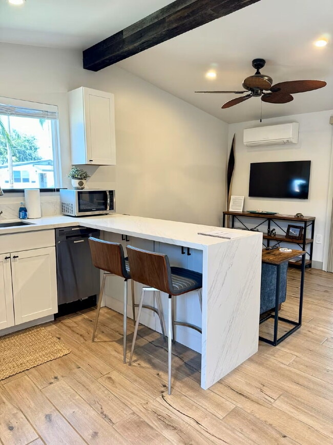 Fully Furnished, Turn Key North Clairemont | Vaulted Ceilings & Private Patio