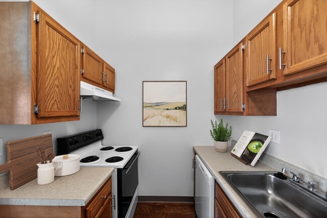Welcome to the Mansions at Delmar, an Eagle Rock Community! Enjoy modern kitchen amenities featuring sleek appliances, stylish cabinetry, and inviting decor. Make it your new home today—schedule a tour and see the difference for yourself!