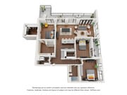 Nova Solaris 3 bedroom floor plan