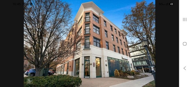 One of the few modern buildings downtown Oak Park