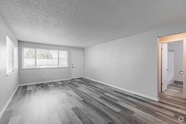 2BR, 1BA - 800SF - Living Room - Westridge Apartments
