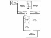 2BR/2BA