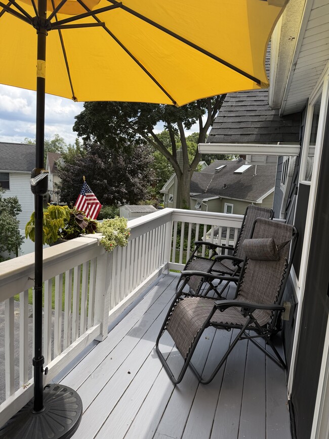 2nd floor deck - 22 Wilder Ter Unit 22 Wilder Terrace Apt A