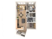 1 Bed 1 Bath