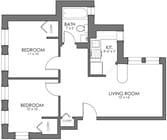 Burbank 2 Bedroom C 5216
