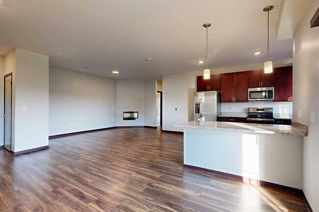 Open-concept living that flows effortlessly from kitchen to lounge, perfect for relaxing or entertaining.