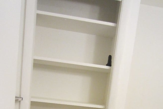Bath shelves - 100 Spruce St Unit 1