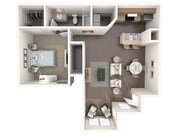 Discover your new home in this beautifully designed one-bedroom apartment with open concept living.