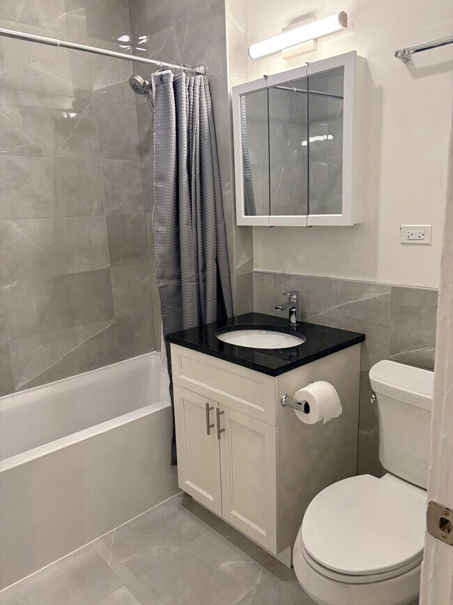 New bathroom - 4619 N Broadway St Unit 2