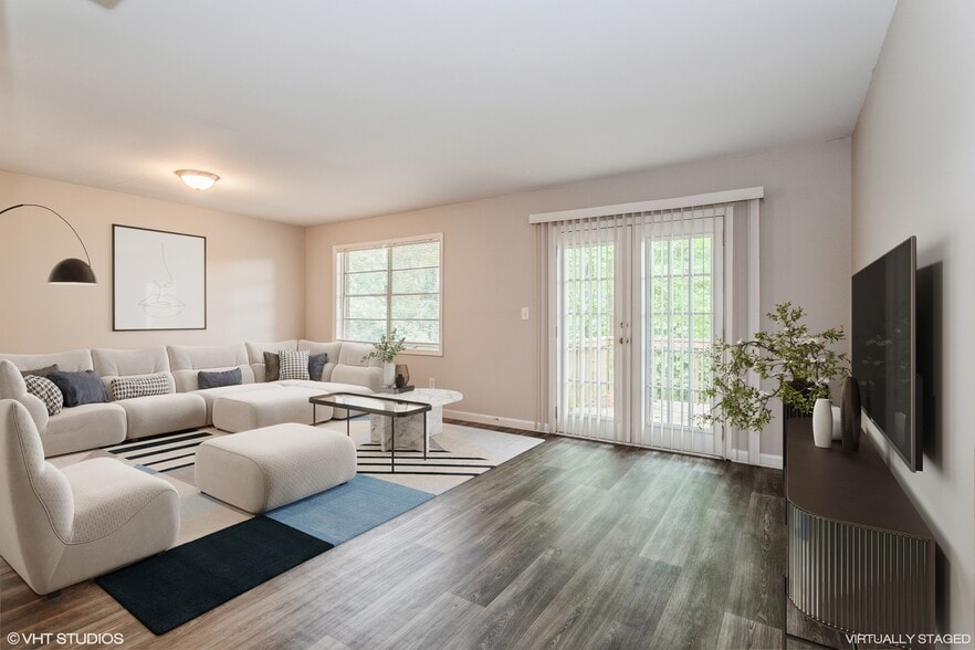 Living Room Classic Townhome