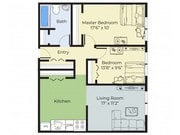 Grande Dos habitaciones
