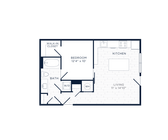 A1 floor plan Flats at 703