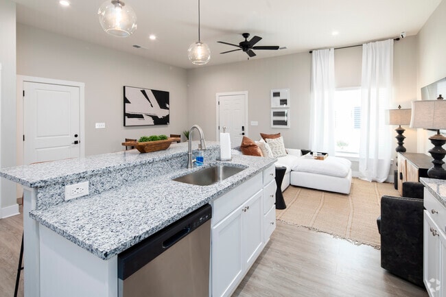 2BR, 2BA, 1,261SF Kitchen - Villas at Capital Twenty