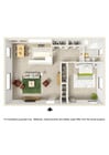 1BR/1BA