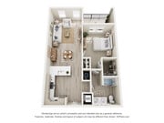 1 bed/1 bath