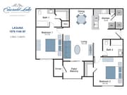 Amenities may vary by unit. Features not included in every home are marked with an asterisk (*). For more information about unit-specific amenities, please contact our leasing team.