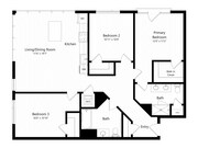C3.1 floor plan 500 Parq