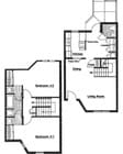 2BR/1BA