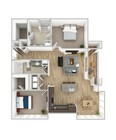 B2 Arcadian_2Bed_2Bath_1365 Sq Ft