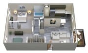 Two Bedroom Floorplan