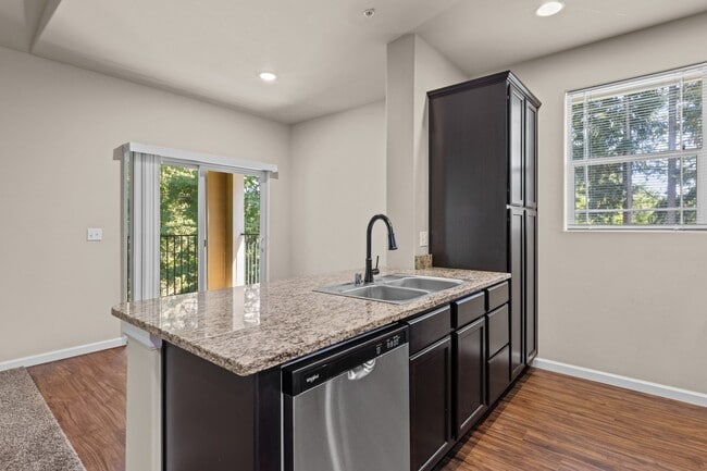 Apartment Kitchen with Breakfast Bar