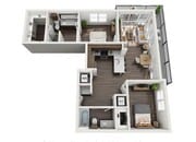 B2 floor plan Millennium Music Row