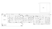 HONEYSUCKLE | 3 bed - 3 bath Floor Plan