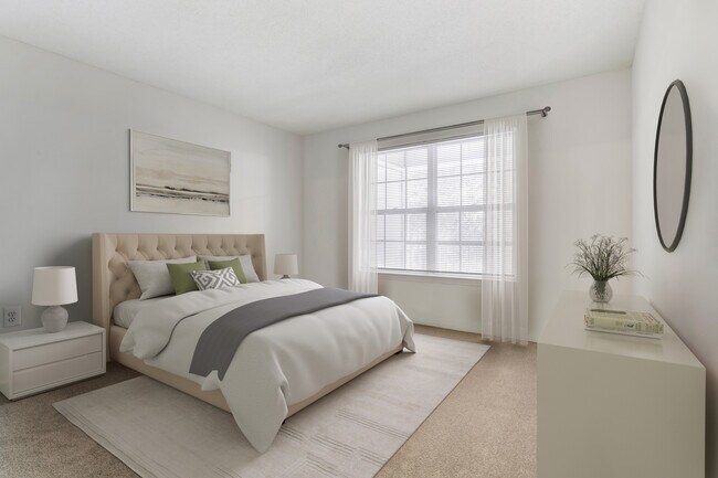 Renovated Package I bedroom with carpet