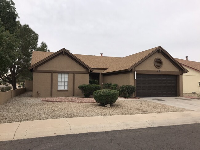Front of home, corner house