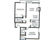 2BR/2BA