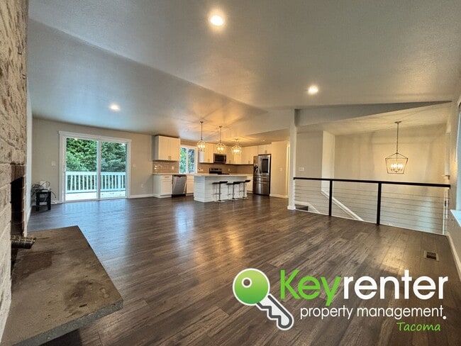 Photo - Split level 3 Bed 2 Bath Upstairs Unit with Modern Upgrades Close to JBLM!