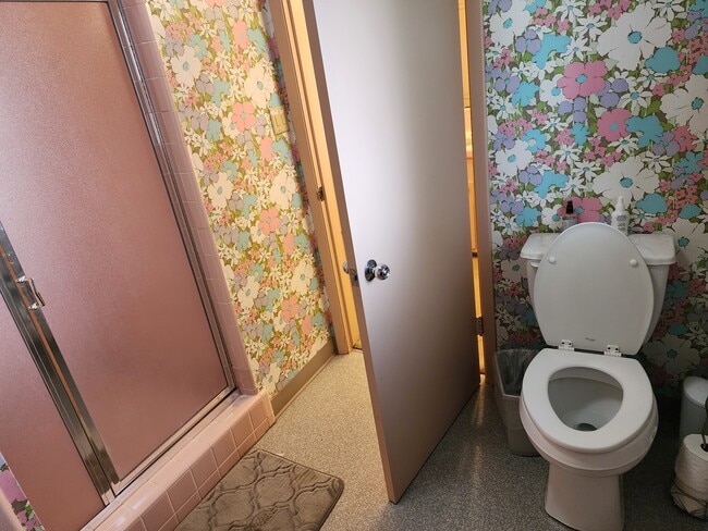 Bañera, ducha e inodoro separados de los lavabos. - 317 W Banbury Dr