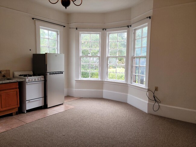 View studio w/ new carpet, stove & refrigerator - 15 Throckmorton Ave Apartments Unit 21 El Paseo