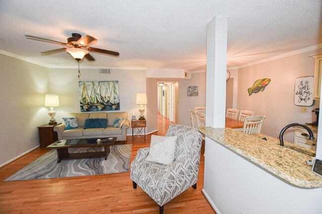 Spacious Condo Beautifully Furnished