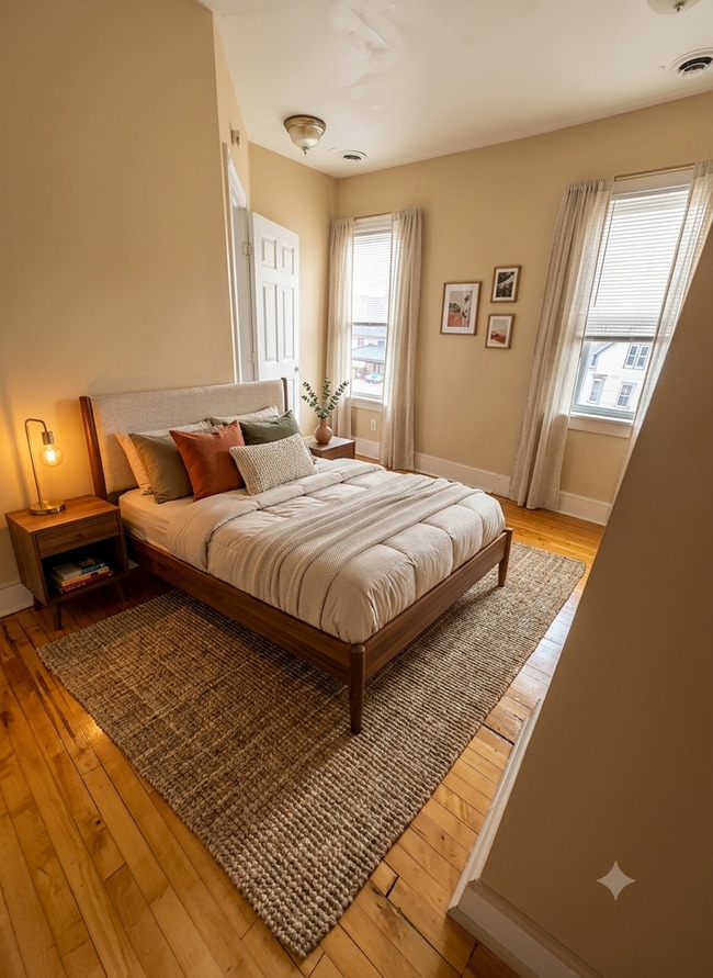 Photo - ? Steps from Brady St! Bright 2BR with FREE Laundry & Pet-Friendly Living Unit #4 Upper Rear