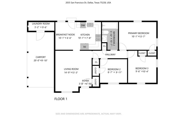Photo - 3 BR/1BA | Updated Single Family Home | 1-Car Covered Parking | Gated backyard !