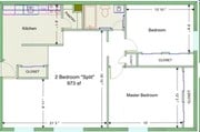 2BR/1BA