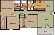 3BR / 2BA